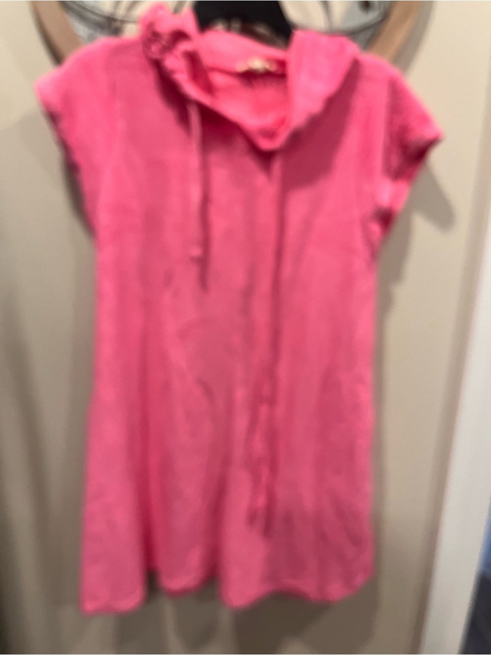 Elan Bubblegum Pink Hoodie beach coverup